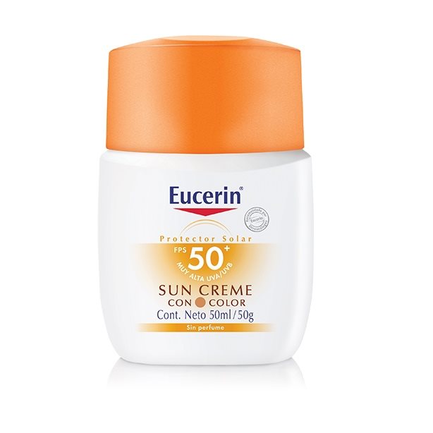 Tu Posteas Eucerin Sun Cream Con Color Spf 50 Para Ser Bella