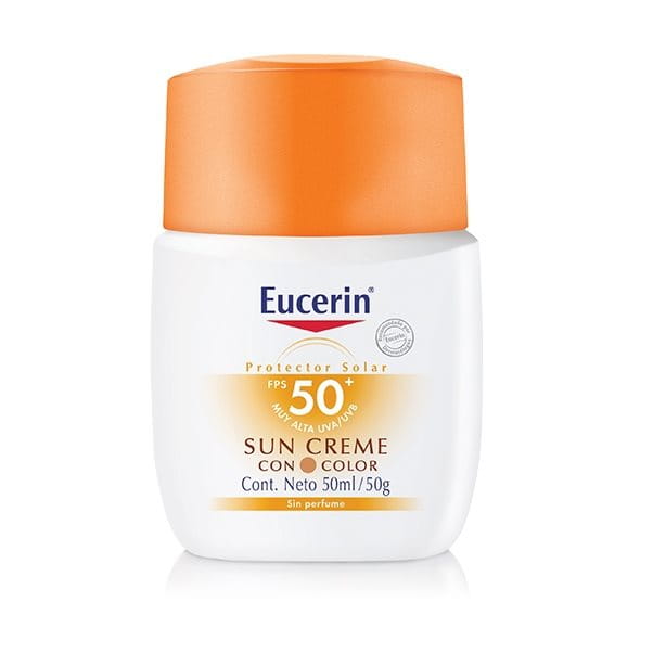 Eucerin Proteccion Solar Sun Crema Con Color Fps 50 Protector Solar